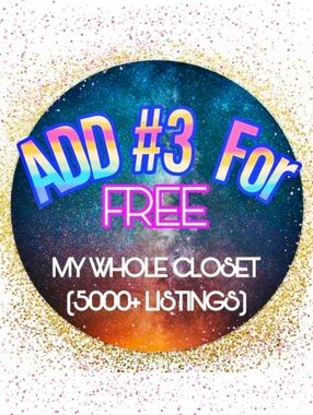 Yep! 3rd item always FREE ✨️✨️ OVER 5000 LISTINGS! BUNDLE FOR YOUR BEST DEAL!